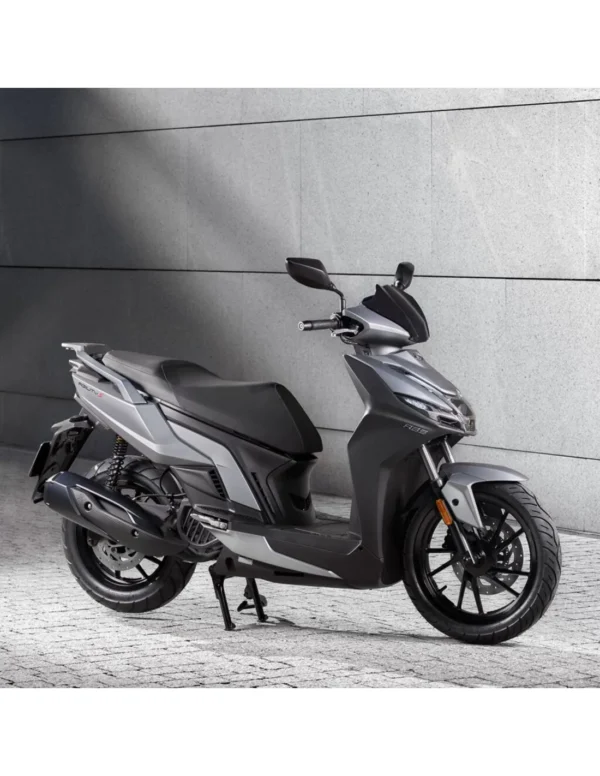 Kymco Agility S 50i Kopen Leasen scooterstad alkmaara black and silver scooter